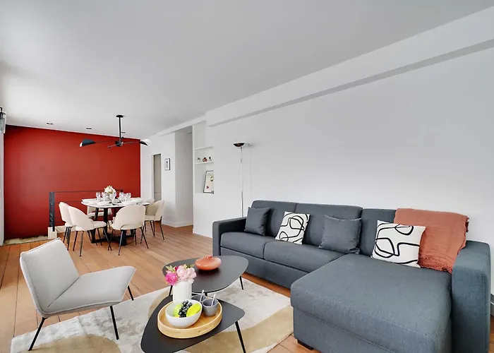 Chic - 2br 6p - Saint-ambroise Апартаменты Париж